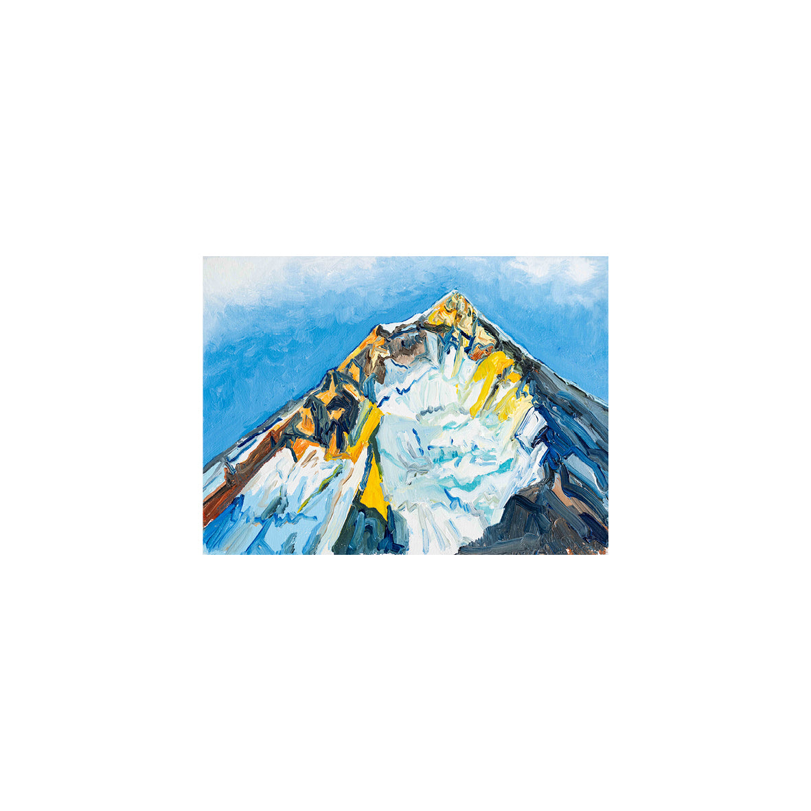 Hans Jossi «Gasherbrum I, Hidden Peak, 8080 m» 2023