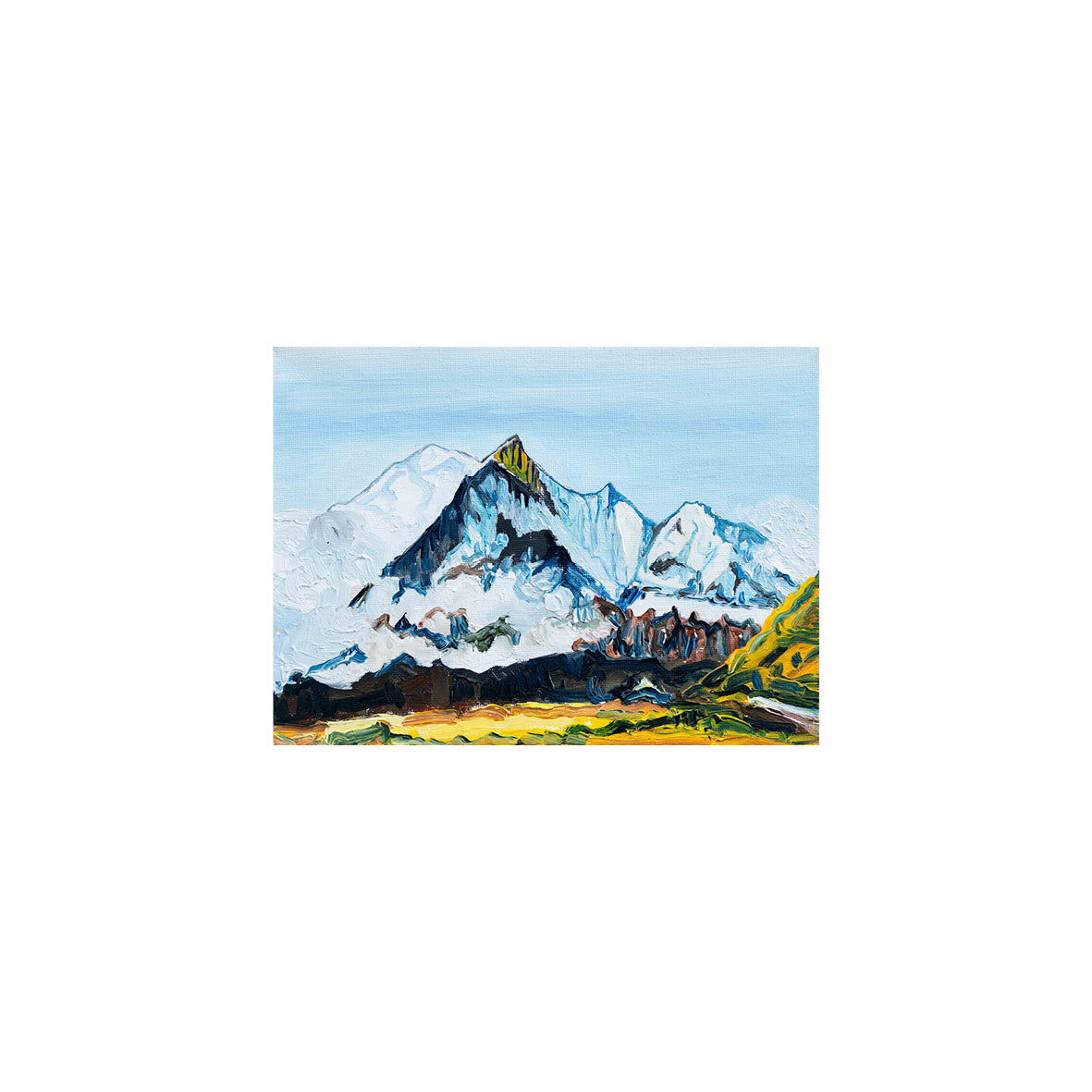 Hans Jossi «Shishapangma, Tibet, Langtang Himal, 8027 m»